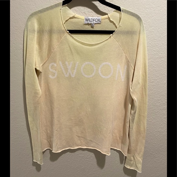 WILDFOX Raglan Swoon Long Sleeve - Picture 1 of 3